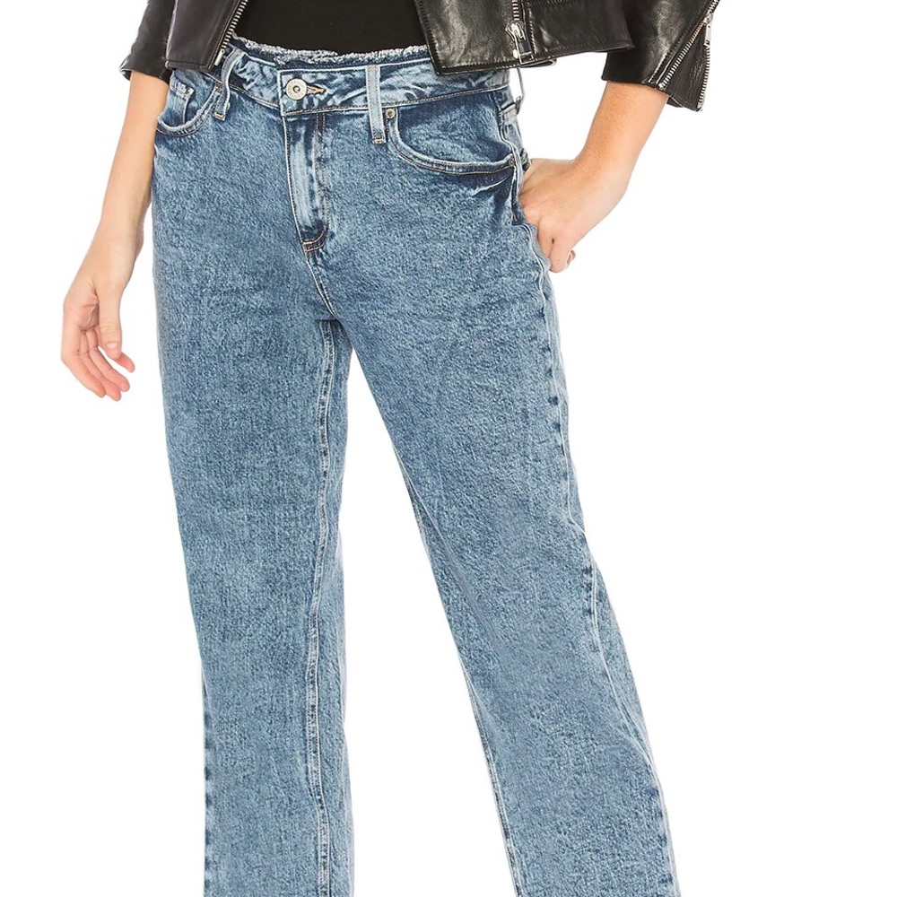 Paige Denim Novella Straight Jean in Vedder | Worn Once